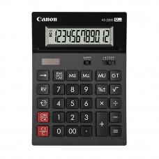 Canon AS-2200 Tilt Display ARC Design Desktop 12 Digits Calculator